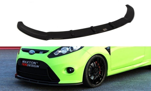 Maxton Design Frontlippe für Ford Fiesta MK7 Carbon Look