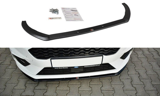 Maxton Design Frontlippe für Ford Fiesta MK8 ST|ST-Line Carbon Look