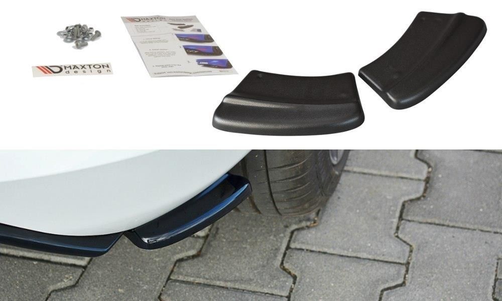 Maxton Design Diffusor-Erweiterungen für Ford Fiesta MK8 ST-Line Carbon Look