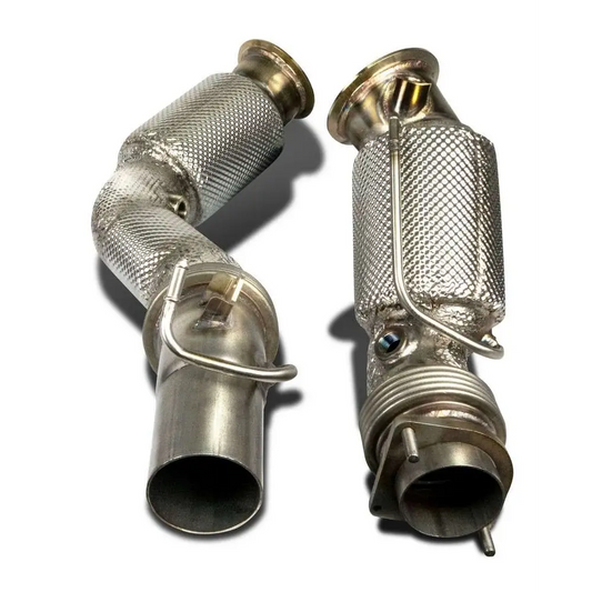 HJS Downpipe (mit ECE Zulassung) BMW M2,M3,M4 (Euro 6d) mit OPF - 90 82 2040 - Abgasanlagen / Downpipes