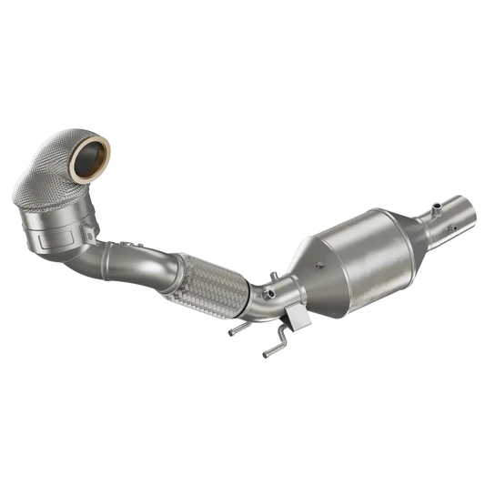 HJS Downpipe - VW Golf 7 GTI OPF GTI TCR Seal Leon Cupra 290 OPF Skoda Ocatavia RS 245 OPF - mit CH-Zulassung - 90 82
