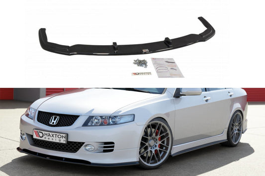 Maxton Design Frontlippe für Honda Accord MK7 Type-S Carbon Look
