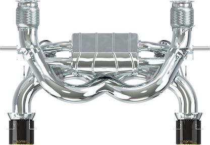 Capristo Sportauspuff Lamborghini Huracàn Evo, Lamborghini Huracàn STO und Lamborghini Huracàn Tecnica mit CH-Gutachten