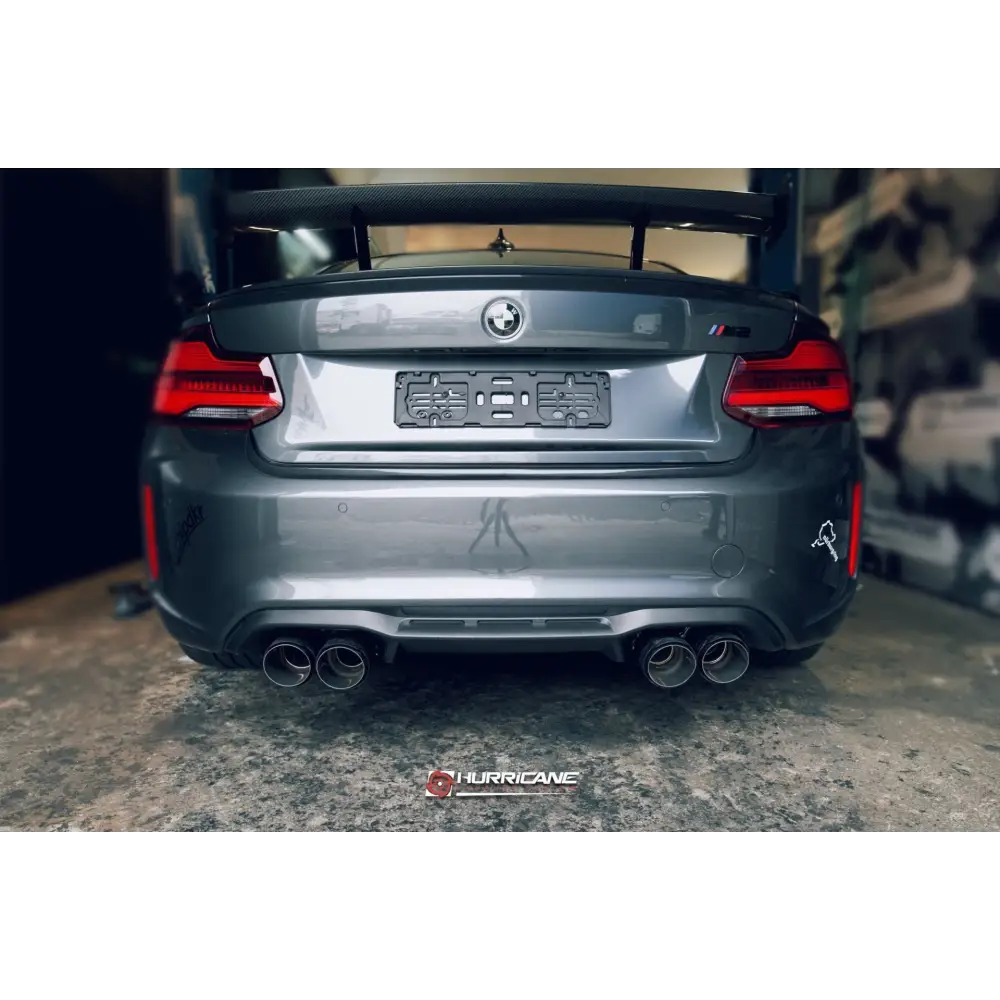 Hurricane - 3,5" Abgasanlage für BMW F87 M2 N55 370PS