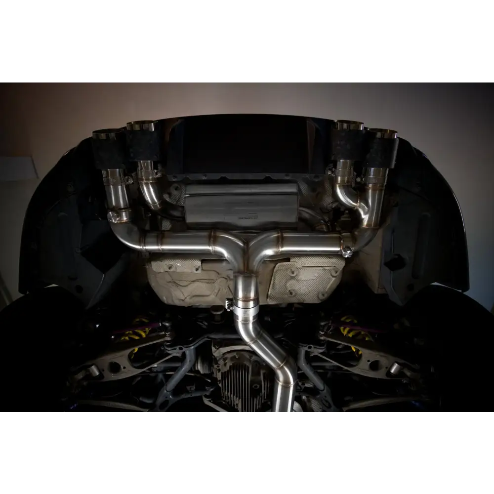 Hurricane - 3,5" Abgasanlage für BMW F87 M2 N55 370PS