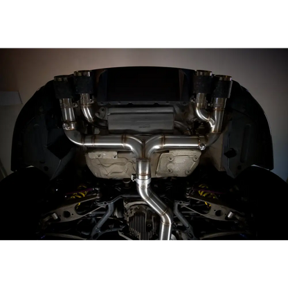 Hurricane - 3,5" Abgasanlage für BMW F87 M2 N55 370PS