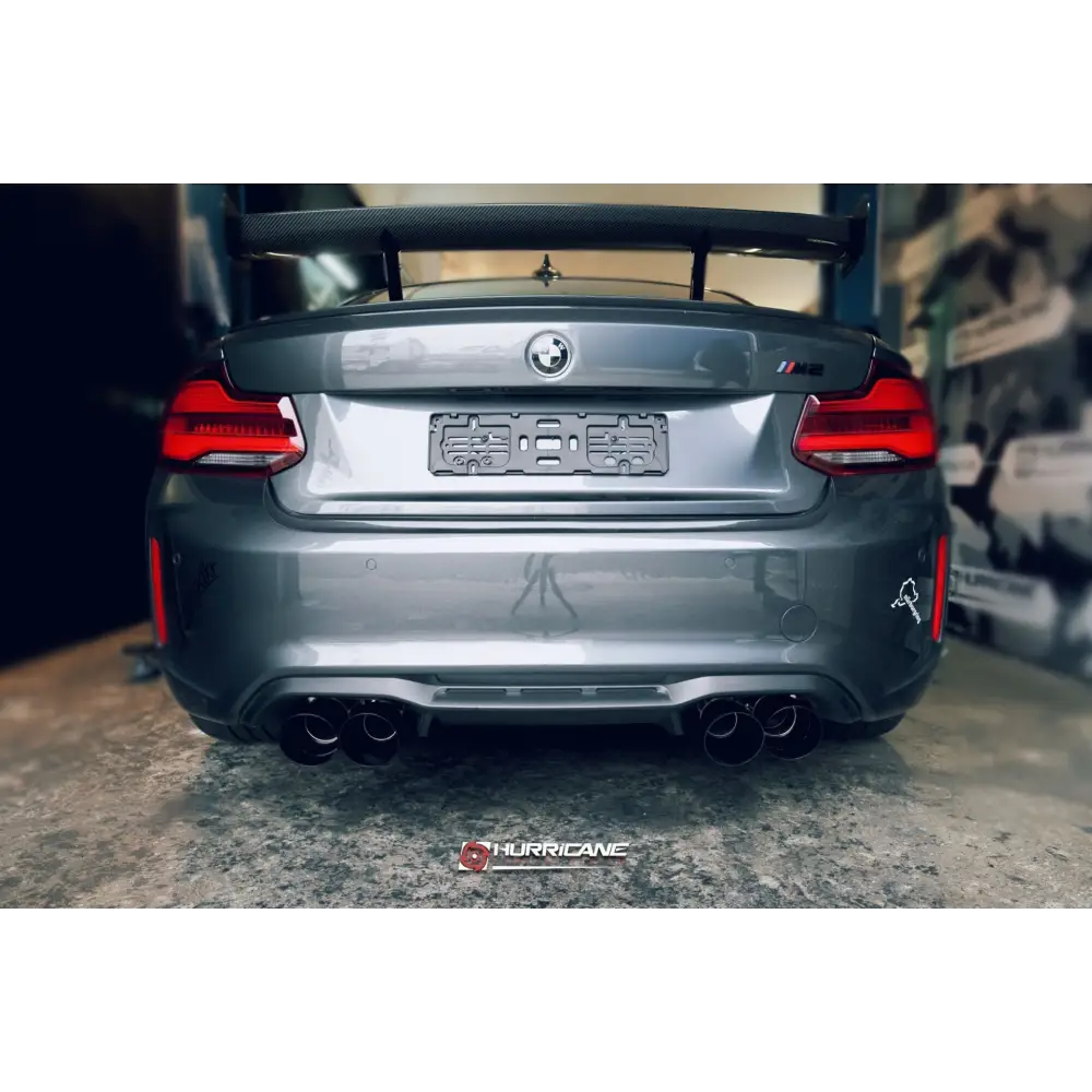 Hurricane - 3,5" Abgasanlage für BMW F87 M2 N55 370PS
