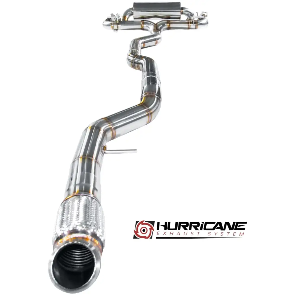 Hurricane - 3,5" Abgasanlage für BMW F87 M2 N55 370PS