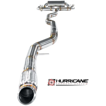 Hurricane - 3,5" Abgasanlage für BMW F87 M2 N55 370PS