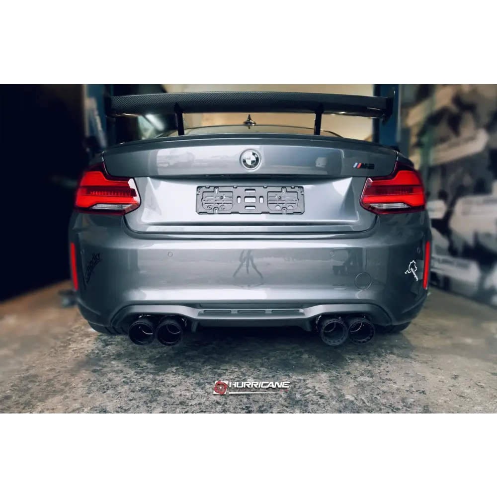 Hurricane - 3,5" Abgasanlage für BMW F87 M2 N55 370PS
