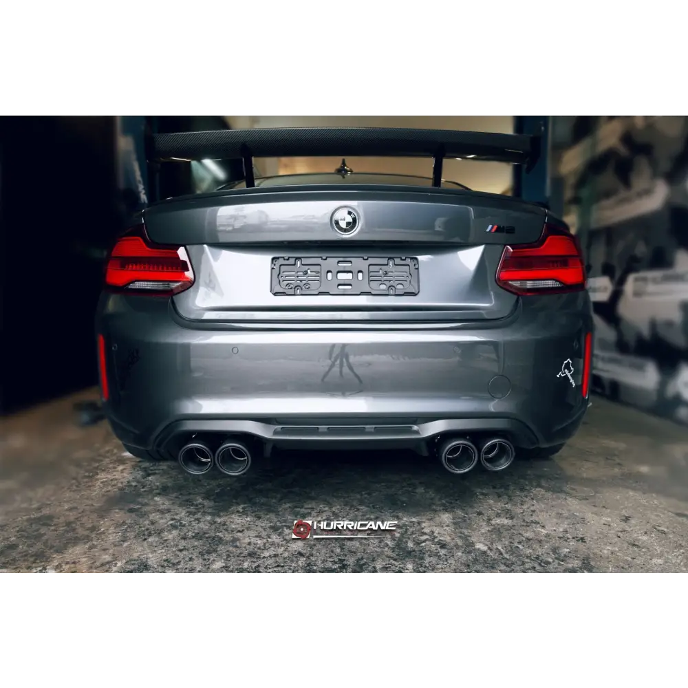 Hurricane - 3,5" Abgasanlage für BMW F87 M2 N55 370PS