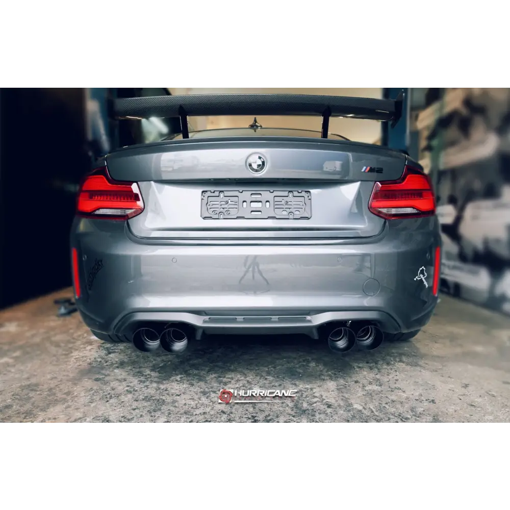 Hurricane - 3,5" Abgasanlage für BMW F87 M2 N55 370PS