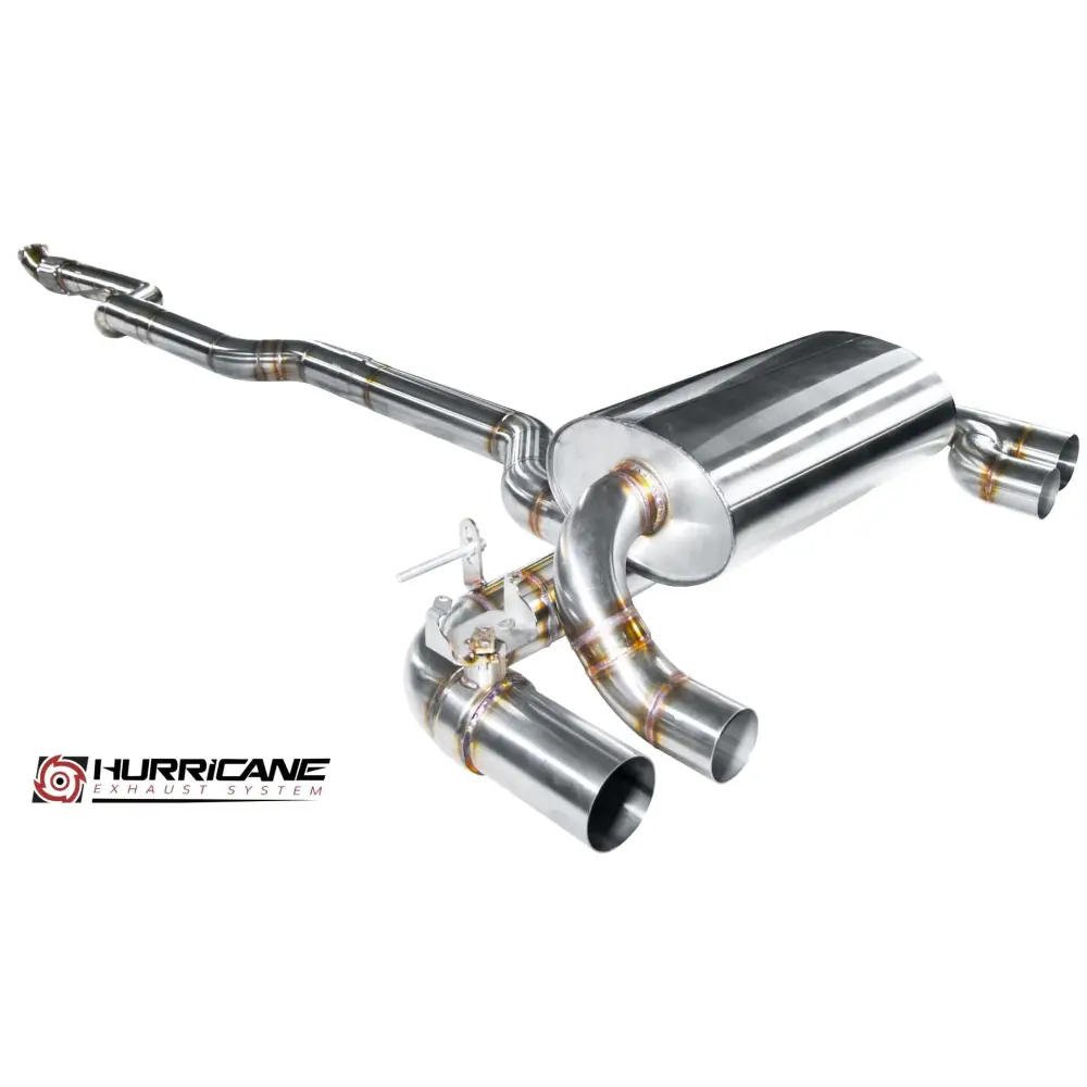 Hurricane - 3,5" Abgasanlage für BMW F87 M2 N55 370PS