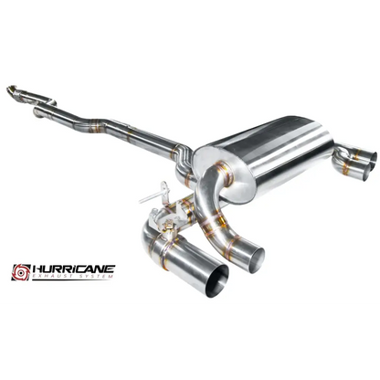 Hurricane - 3,5" Abgasanlage für BMW F87 M2 N55 370PS