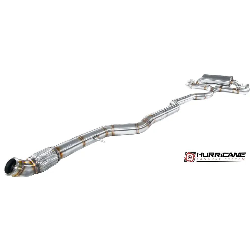 Hurricane - 3,5" Abgasanlage für BMW F87 M2 N55 370PS