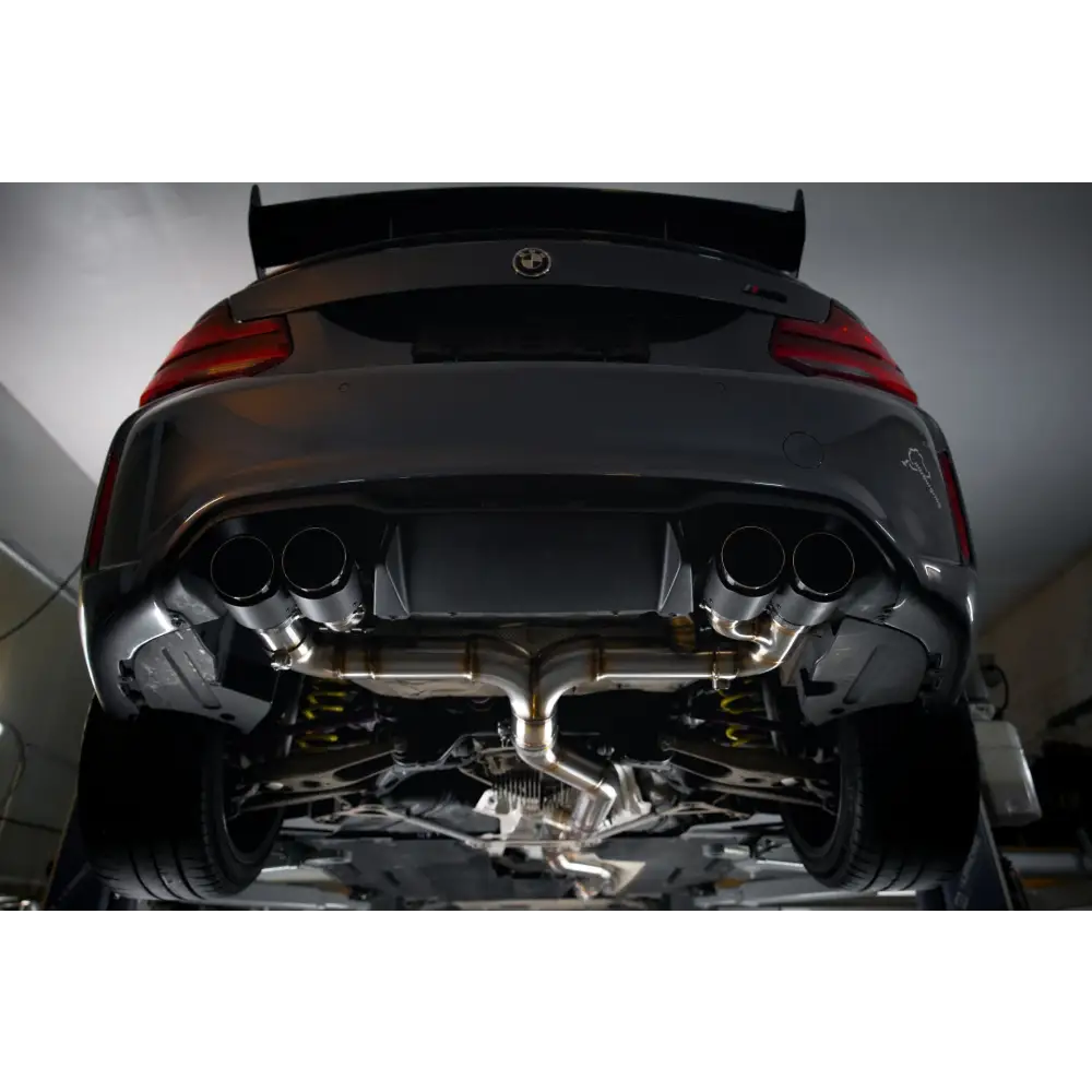 Hurricane - 3,5" Abgasanlage für BMW F87 M2 N55 370PS