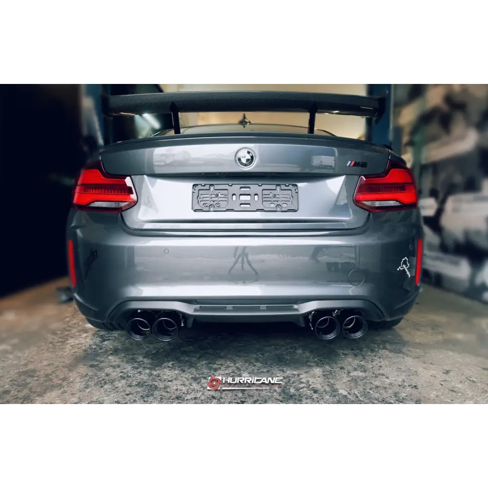Hurricane - 3,5" Abgasanlage für BMW F87 M2 N55 370PS