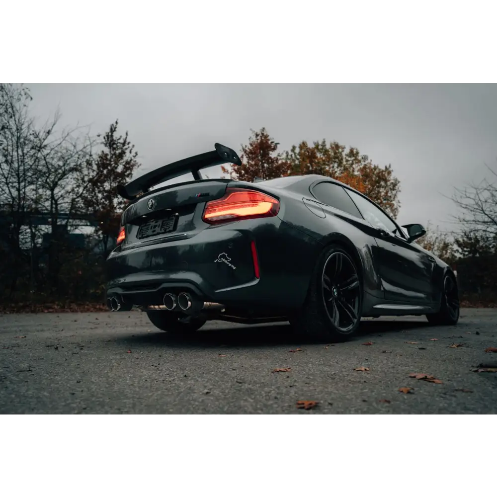 Hurricane - 3,5" Abgasanlage für BMW F87 M2 N55 370PS
