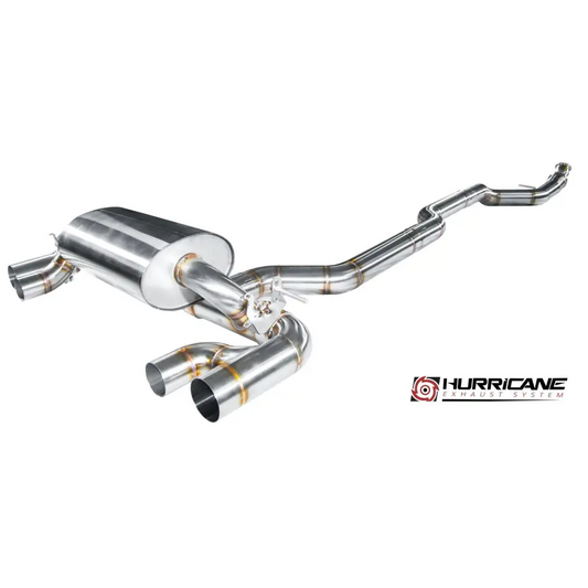 Hurricane - 3,5" Abgasanlage für BMW F87 M2 N55 370PS