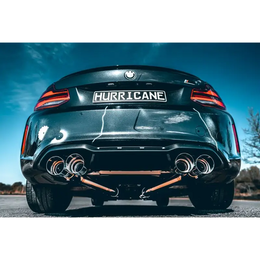 Hurricane 3,5’’ Abgasanlage für BMW M2 F87 Competition + CS