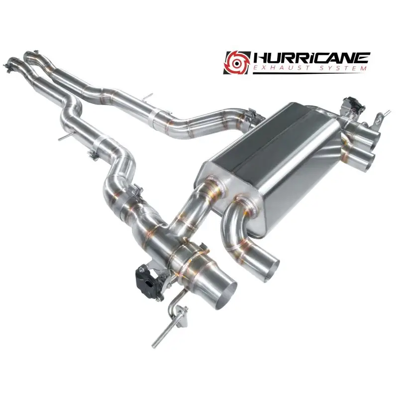 Hurricane 3,5’’ Abgasanlage für - BMW M3 G80 480PS / M3 G80 Competition 510PS / M4 G82 480PS / M4 G82 Competition 510PS