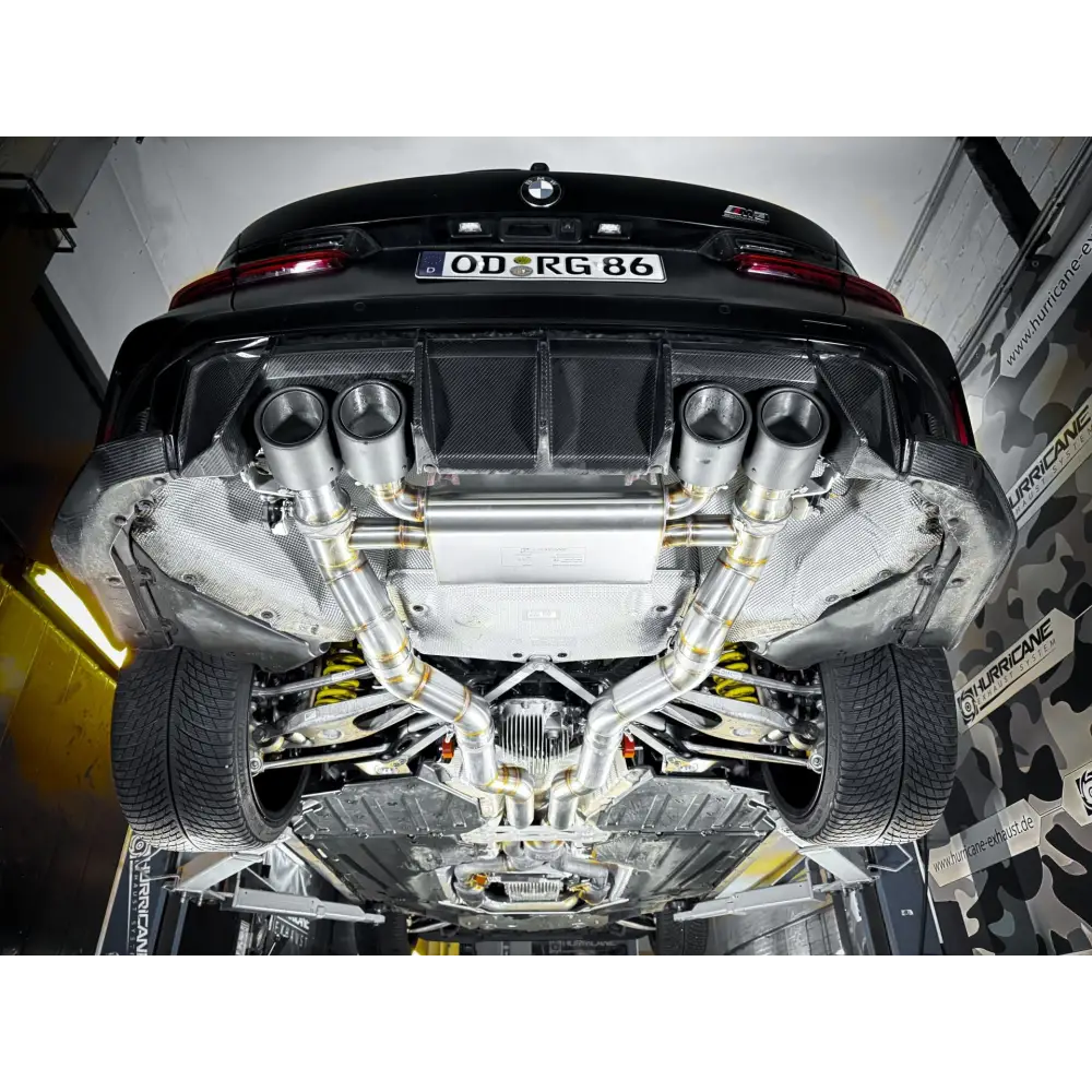 Hurricane 3,5’’ Abgasanlage für BMW M3 G81 Competition 510PS / + LCI 530PS - Abgasanlagen / Downpipes