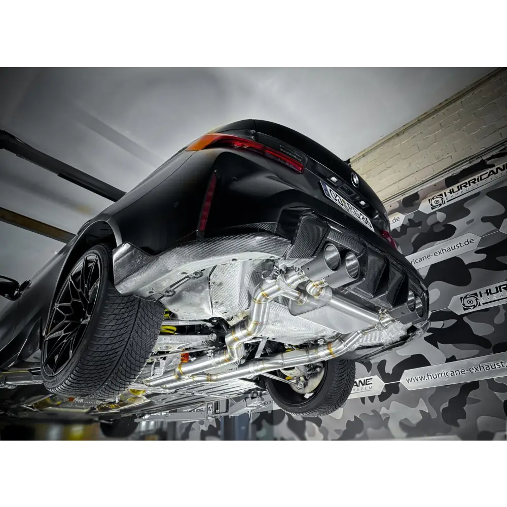 Hurricane 3,5’’ Abgasanlage für BMW M3 G81 Competition 510PS / + LCI 530PS - Abgasanlagen / Downpipes