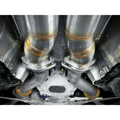 Hurricane 3,5’’ Abgasanlage für Corvette C7 Z06 - mit Schweizer Strassenzulassung - Abgasanlagen / Downpipes