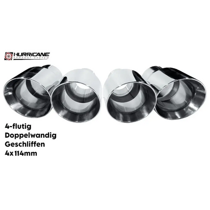Hurricane 3,5’’ Abgasanlage für Corvette C7 Z06 - mit Schweizer Strassenzulassung - Abgasanlagen / Downpipes