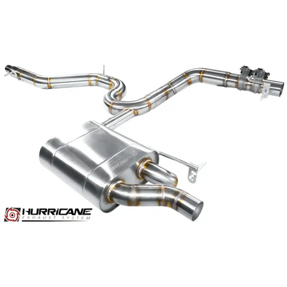 Hurricane 3,5’’ Abgasanlage für Cupra Leon ST 4 KL 310PS ab OPF / Inkl. CH-Zulassung