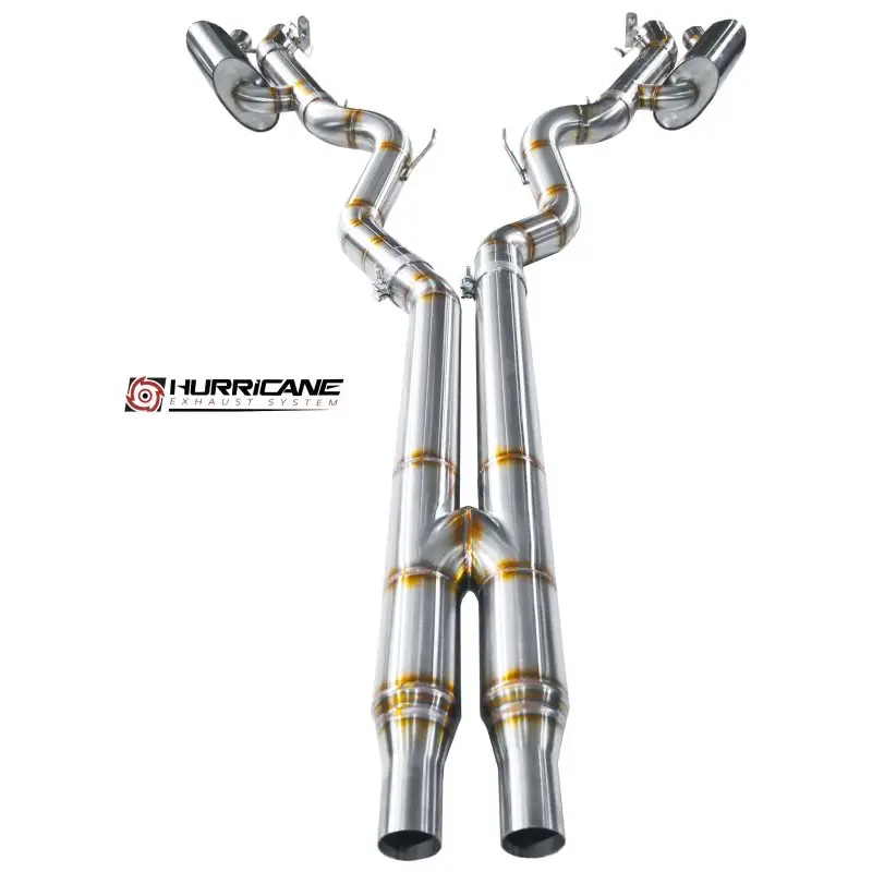 Hurricane 3,5’’ Abgasanlage für Ford Mustang 5.0 Gen. 6 VFL + FL - Abgasanlagen / Downpipes