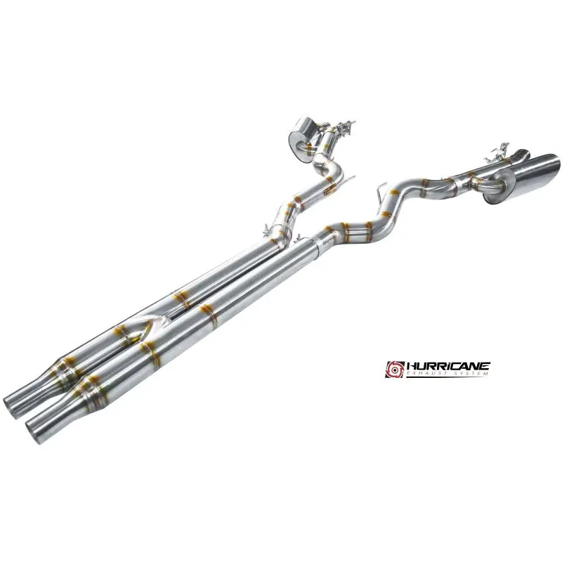 Hurricane 3,5’’ Abgasanlage für Ford Mustang 5.0 Gen. 6 VFL + FL - Abgasanlagen / Downpipes