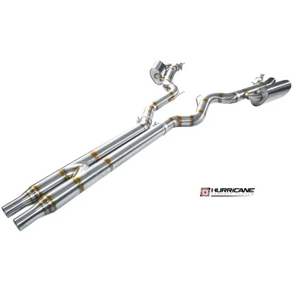 Hurricane 3,5’’ Abgasanlage für Ford Mustang 5.0 Gen. 6 VFL + FL - Abgasanlagen / Downpipes