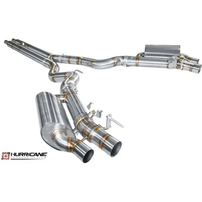 Hurricane 3,5’’ Abgasanlage für Ford Mustang 5.0 Gen. 6 VFL + FL - Abgasanlagen / Downpipes