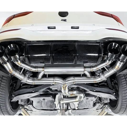 Hurricane 3,5’’ Abgasanlage für Golf 8 R VFL 333PS Performance - Abgasanlagen / Downpipes