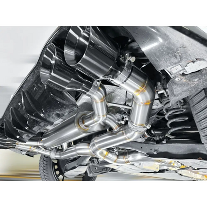 Hurricane 3,5’’ Abgasanlage für Golf 8 R VFL 333PS Performance - Abgasanlagen / Downpipes