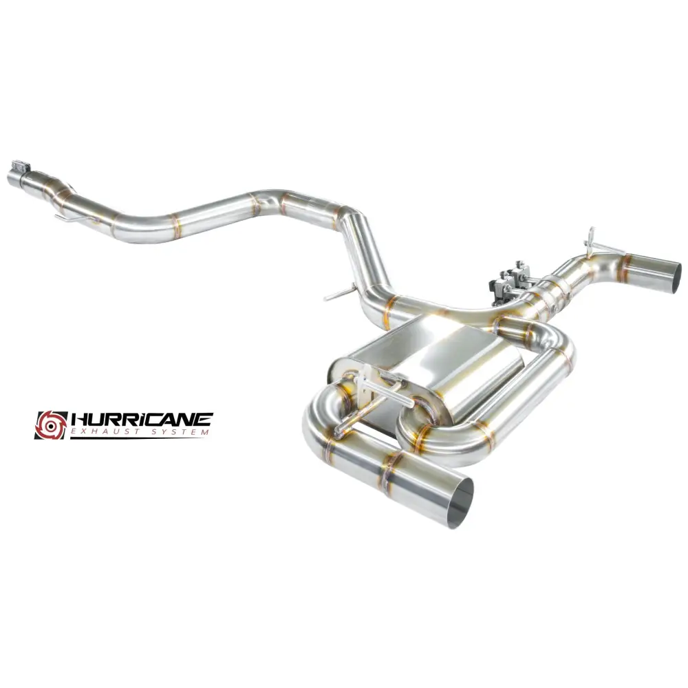 Hurricane 3,5’’ Abgasanlage für Hyundai i30 N OPF Hatchback Performance OPF Project C OPF 250-275PS V2 - Abgasanlagen
