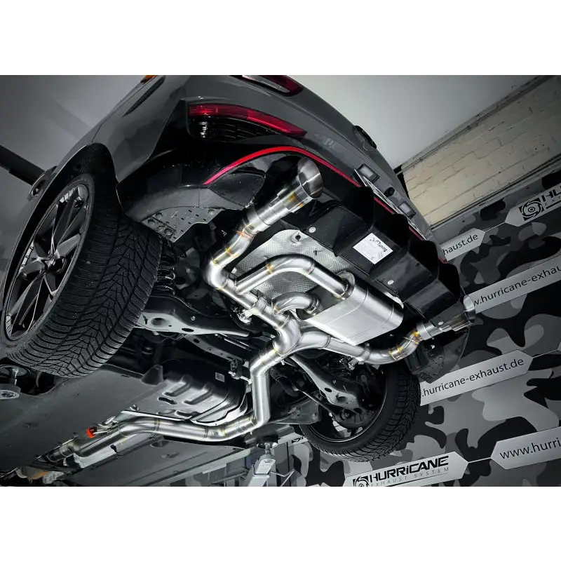 Hurricane 3,5’’ Abgasanlage für Hyundai i30N Facelift Hatchback 280PS / Inkl. CH-Zulassung