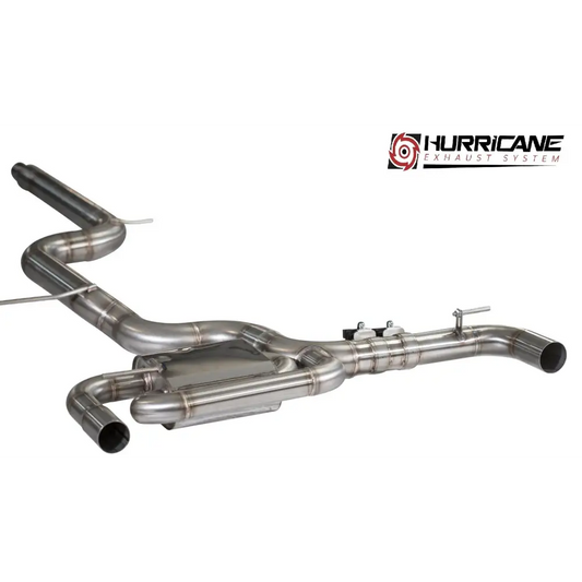 Hurricane 3,5’’ Abgasanlage für Seat Leon FR 190PS OPF V2 - Abgasanlagen / Downpipes
