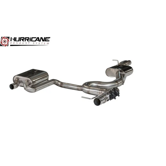 Hurricane 3,5’’ Abgasanlage für VW Golf 7 R Variant 300PS VFL V1 - Ohne Blenden / an Serie - Abgasanlagen / Downpipes