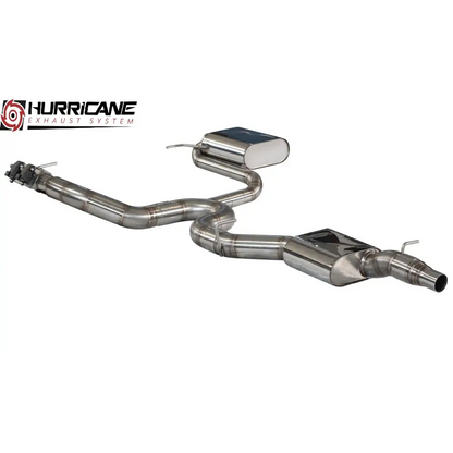 Hurricane 3,5’’ Abgasanlage für VW Golf 7 R Variant 300PS VFL V1 - Abgasanlagen / Downpipes