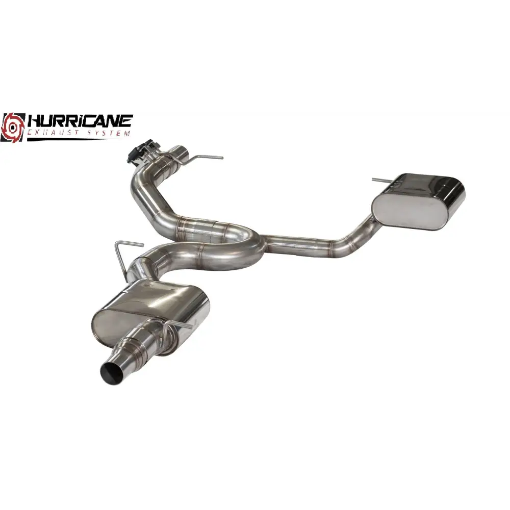 Hurricane 3,5’’ Abgasanlage für VW Golf 7 R Variant 300PS VFL V1 - Abgasanlagen / Downpipes