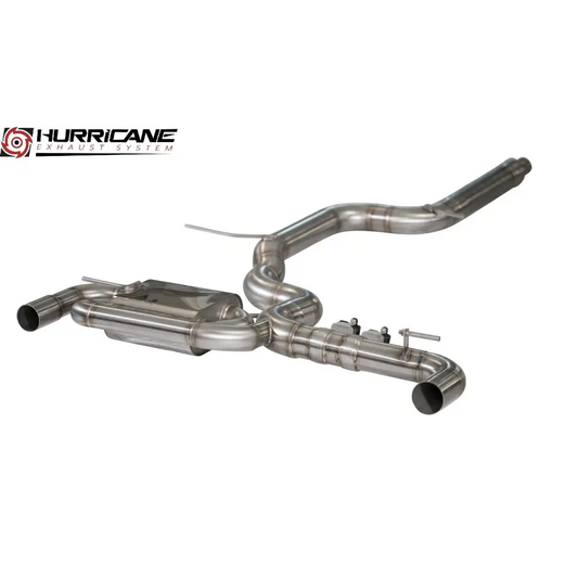 Hurricane 3,5’’ Abgasanlage für VW Golf GTI 7.5 Performance OPF V2 - Abgasanlagen / Downpipes