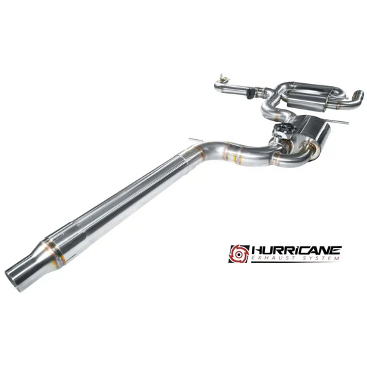 Hurricane 3,5’’ Abgasanlage für VW Scirocco III / R 2.0 TSI 265-280PS V3 - Abgasanlagen / Downpipes