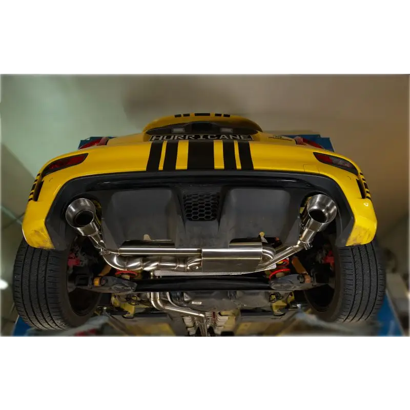 Hurricane 70mm Abgasanlage für Abarth 595 (140PS - 180PS) - Abgasanlagen / Downpipes
