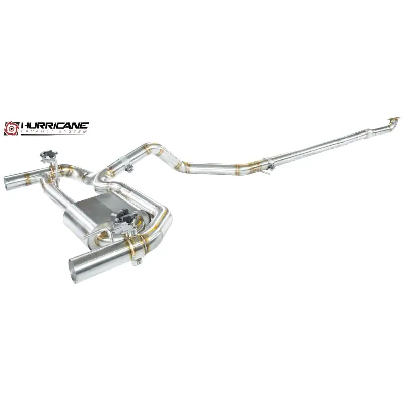 Hurricane 70mm Abgasanlage für Abarth 595 (140PS - 180PS) - Abgasanlagen / Downpipes
