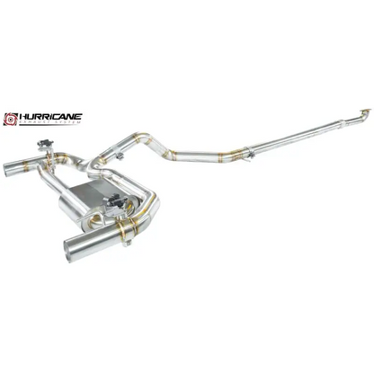 Hurricane 70mm Abgasanlage für Abarth 595 (140PS - 180PS) - Abgasanlagen / Downpipes