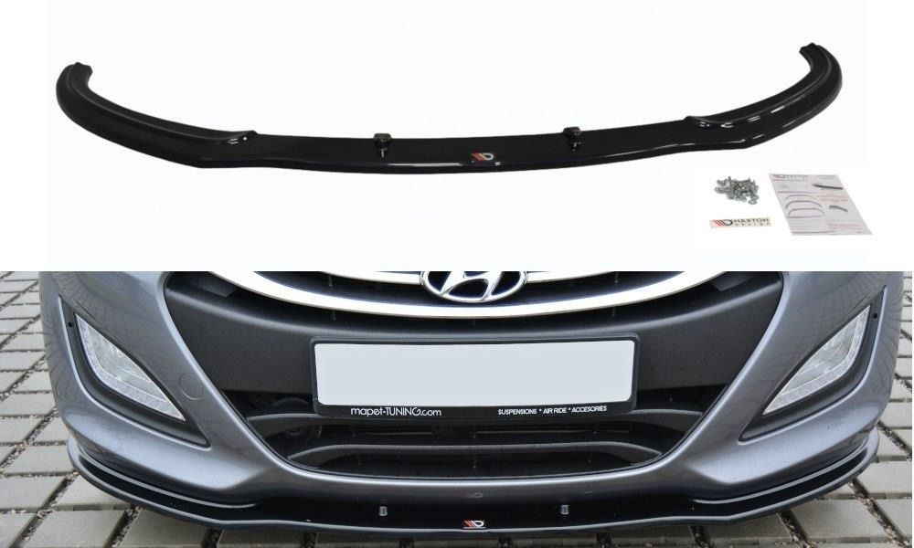 Maxton Design Frontlippe für Hyundai I30 MK2 Carbon Look