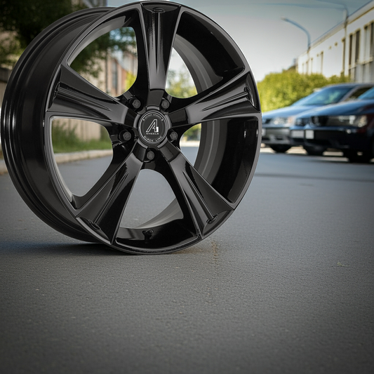 A1 WHEELS | Arbor | Grösse: 6.0x16  | ET: 35 | Lochkreis: 5x100 | gloss black