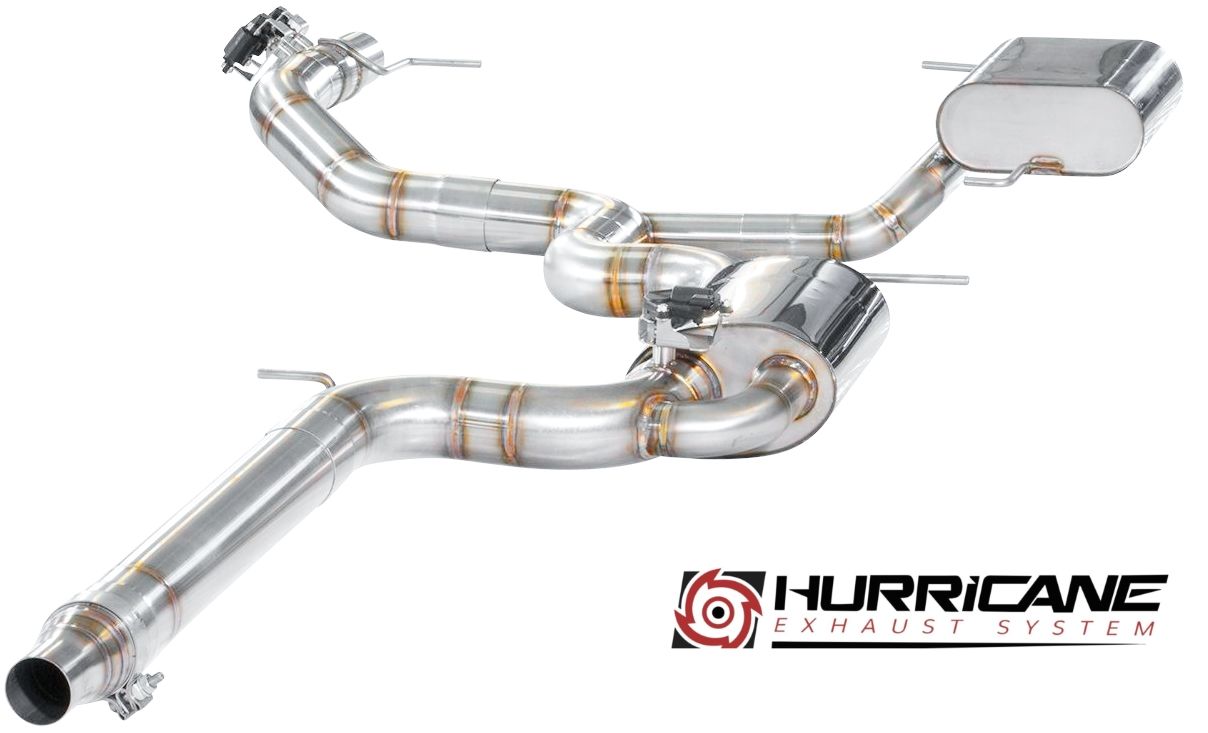 Hurricane 3,5" Abgasanlage für Skoda Octavia RS 245PS OPF 5E V3